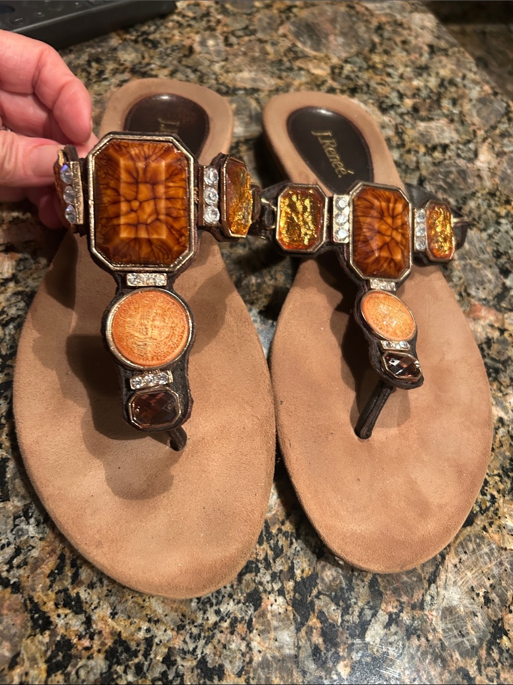 J Renee Sandals NWOT